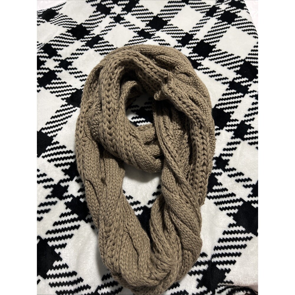 Infinity Brown Scarf